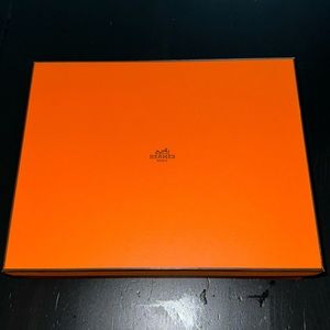 Hermes Oran Sandal box and two dust bags